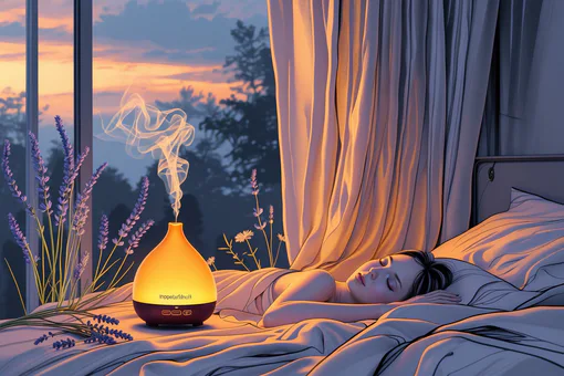 rituel-relaxation-diffuseur- huile essentielle soir